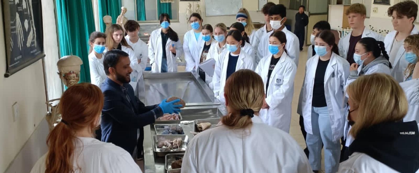 Pre-med students abroad
