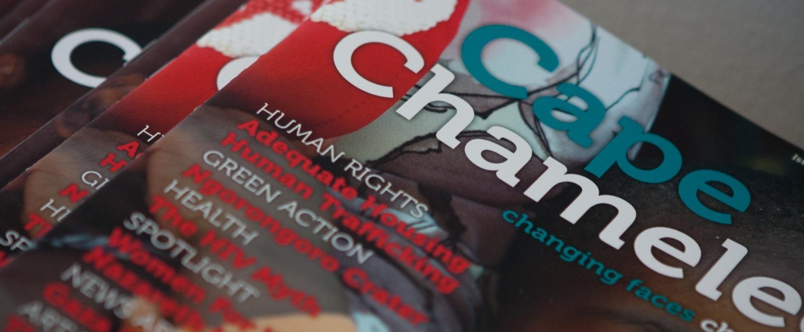 Projects Abroad funded South Africa magazine that provides press for news and media stories.