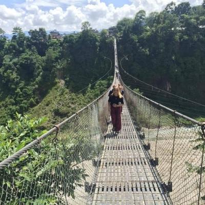 Charlotte M in Nepal