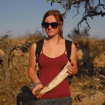 Sally M in Botswana
