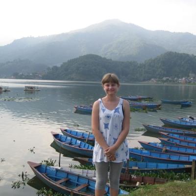 Heidi P in Nepal