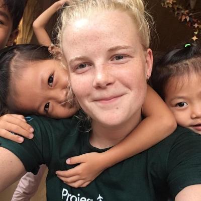 Rikke B i Cambodja